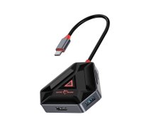 White Shark Hexagon 6 IN 1 Type-C HUB