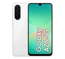 Samsung Galaxy A26 17 cm (6,7") HibrД«d Dual SIM Android 15 5G USB Type-C 6 GB 128 GB 5000 mAh Balta - TKOSA1SZA2002 - 8806097072782