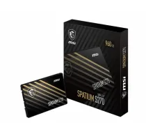 MSI SPATIUM S270 SATA 2,5" 240GB iekšējais SSD cietais disks, Serial ATA III, 3D NAND - DIAMISSSD0015 - 4711377001151