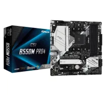 Asrock B550M Pro4 Socket AM4 Micro ATX AMD B550 - PLYASRAM40050 - 4710483931598
