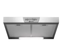 Electrolux LFU216X virtuves nosūcējs 272 m³/h, Vērtne uz sienas, Nerūsējošā tērauda - AGDELCOKA0050 - 7332543614349