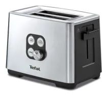 Tefal Equinox TT420D 7 2 šķēlīšu sērija Melna, Nerūsējošā tērauda - AGDTEFTOS0013 - 3016661148187