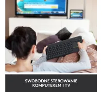 Logitech K400 Plus Bezvadu tastatЕ«ra (920-007145) - 920-007145 - 5907096117948