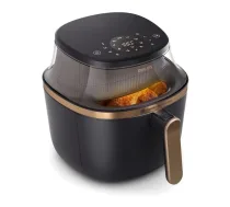 Philips 3000 sērija NA322/00 eļļas pildāmais katls Vienreizējs 4,2 l Stāvošs 1400 W karstā gaisa cepeškrāsns Vara, Melna - AGDPHIFRY0063 - 8720389034664