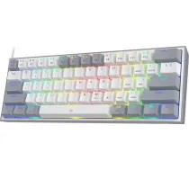 Redragon K617 Fizz MehДЃniskais tastatЕ«ra ar sarkanajДЃm slД“dЕѕiem (K617WG-RGB) - K617WG-RGB - 6950376706799