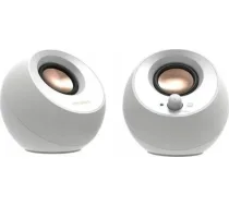 Creative Pebble V3 Balti datora skaļruņi (51MF1700AA002) - 51MF1700AA002 - 5390660194757