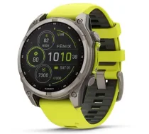 Garmin SMARTWATCH FENIX 8 SAPP. SOLAR/YELLOW 010-02906-21 - 1117437 - 753759339364