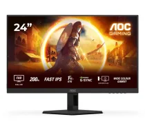 AOC G4 24G4HRE datora monitors 60,5 cm (23,8") 1920 x 1080 pikseļu Full HD LED Melns, Sarkanā - MONAOCGAM0049 - 4038986142991