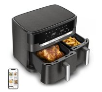 Tefal Easy Fry Dual XXL EY942HE0 cepeškrāsns ar dubultu 11 l ietilpību, atsevišķa vienība, 2020 W, karstā gaisa cepeškrāsns, pelēka - AGDTEFFRY0055 - 3045380026674