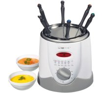 Clatronic FFR 2916 Vienreizējās lietošanas 1 l dziļi eļļas fritētājs, pelēks, balts, 900 W