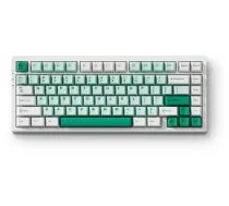 Klaviatūra MCHOSE G75 PRO (Balta/Zaļa) - MCHOSE Matcha Latte V2 Slēdži - G75-9A - 6977271153077