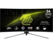 MSI MAG 345CQR - 180Hz | UWQHD | 34'' | VA | 1ms - MON-LCD-MSI-0296 - 4711377140799