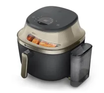 Philips NA543/00 fryer Single 7.2 L Stand-alone 2000 W Hot air fryer Black, Champagne - AGDPHIFRY0067 - 8720389067105