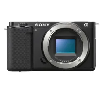 Sony α ZV-E10 korpuss 24,2 MP CMOS 6000 x 4000 pikseļi Melns - ILCZV-E10/B - 5013493418318