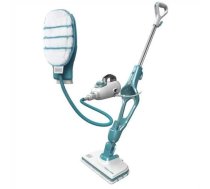 Black & Decker 9IN1 Tvaika uzsūcošais tīrītājs Tvaika slotas 0,5 l 1300 W Tirkīza, Balta