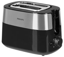 Philips Daily Collection HD2516/90 tosteris 2 šķēlēm 830 W Melns