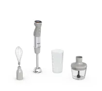 Tefal Quickchef+ HB673B30 blender Immersion blender 1000 W Grey, Stainless steel - AGDTEFMIB0063 - 3016667291757