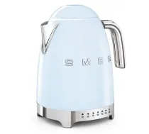 Elektriskā tējkanna Smeg KLF04PBEU, 1,7 L, 2400 W, temperatūras regulēšana, gaiši zila - AGDM-CZAJ-SME-019 - 8017709231446