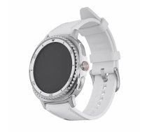 Samsung Galaxy Watch 8 Classic 3,3 cm (1,3") AMOLED 46 mm Digitālais ekrāns 438 x 438 pikseļi Touchekrāns 4G Sudrabs Wi-Fi GPS (zvaigznājs) - AKGSA1SMA0238 - 8806097480006