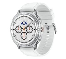Samsung Galaxy Watch 8 Classic 3,3 cm (1,3") AMOLED 46 mm Digitālais skārienekrāns 438 x 438 pikseļi Sudraba Wi-Fi GPS (zvaigznājsatellīts) - AKGSA1SMA0233 - 8806097415459
