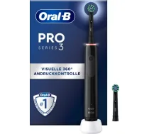 Elektriskā zobu birste Oral-B Pro 3 3000 CrossAction Black Edition, melna - Pro 3 3000 Cross Action bk - 8006540759790