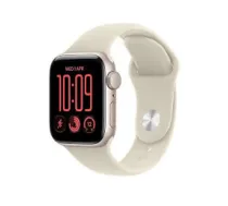 Apple Watch SE 3 GPS 40mm Zvaigžņu spīduma alumīnija korpuss | smilšu sporta siksna - S/M - ZEG-SMW-APL-999 - 0195951258508