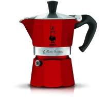 Kawiarka na 3 filiżanki Moka Express 5466 BIALETTI czerwona - AGDBLTZAP0084 - 8006363103657