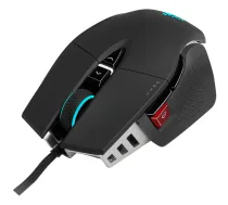 Spēļu pele Corsair M65 RGB Ultra — bezvadu un vada režīms, 26000 dpi, optiskā, melna - MY-G-COR-053 - 0840006657606