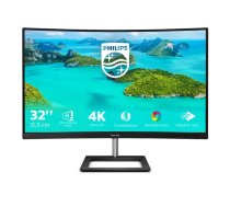 Philips E Line 328E1CA/00 LED displejs 80 cm (31,5") 3840 x 2160 pikseļi 4K Ultra HD LCD Melns