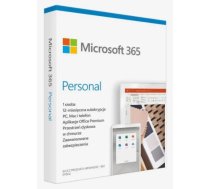 Microsoft 365 Personal PL (1 persona; 5 ierīces; 12 mēneši; fiziska versija; Polija) (EP2-32454)