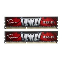 G.Skill Aegis F3-1600C11D-16GIS atmiņas modulis 16 GB (2 x 8 GB) DDR3 1600 MHz