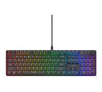 Trust GXT 866 TORIX spēļu tastatūra, USB, QWERTY US International, melna