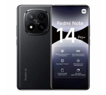 Xiaomi Redmi Note 14 Pro+ 5G 16,9 cm (6,67") Dual SIM USB Type-C 8 GB 256 GB 5110 mAh Melns