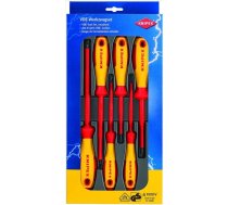 KNIPEX skrūvgriežu komplekts, 6 gab, VDE, izolēti, 1000V, 00 20 12 V01