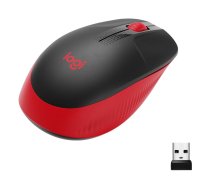 Logitech M190 Wireless Mouse 1000 DPI Red