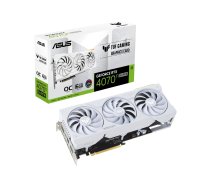 ASUS NVIDIA GeForce RTX 4070 Ti SUPER TUF Gaming WHITE OC 16GB GDDR6X