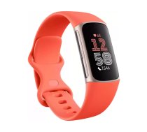 Fitbit Charge 6 Gold (Orange Silicone Armband)