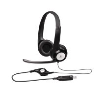 Logitech H390 Headset USB Type-A Black