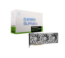 MSI NVIDIA GeForce RTX 4070 SUPER GAMING SLIM WHITE 12GB GDDR6