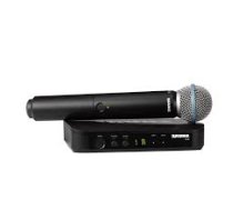 Shure BLX24E/B58-H8E Wireless Vocal System with Beta 58A Microphone Black