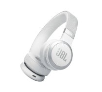 JBL Live 670NC Over Ear Bluetooth Headset White