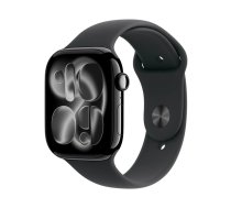 Apple Watch Series 11 (2025) 5G 46mm Black Aluminium Case with Sport Band M/L Black