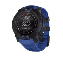 Garmin Instinct 3 AMOLED 50mm Supernova Edition Sport Watch Black/Bolt Blue