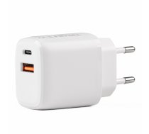 Wall charger PCH PRO-09 USB+USB-C 20W Quick Charge 230V AMIO 02935