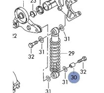 Bukse / remonta komplekts
 OE VAG 046 145 265