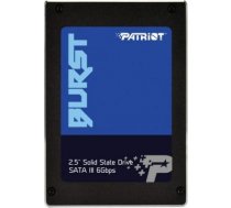 Patriot SSD 960GB Burst 560/540 MB/s Sata III 2,5" / PBU960GS25SSDR