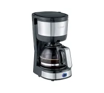 SEVERIN Elektrogeräte GmbH SEVERIN KA 4808 Coffee Machine Brushed stainless steel/black (KA4808)
