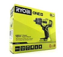 Ryobi One+ R18IW3-0 Ratchet, no battery, 1/4" hex socket, 1/2" square drive (5133002436)