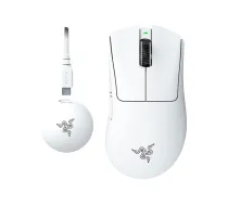 Razer USA Razer DeathAdder V4 Pro Optical Wireless Wired White (RZ01-05330200-R3G1)
