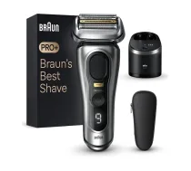 BRAUN Series 9 Pro+ 9565cc Silver Hair Clipper (217064)